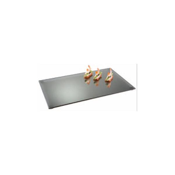 Plateau miroir rectangle